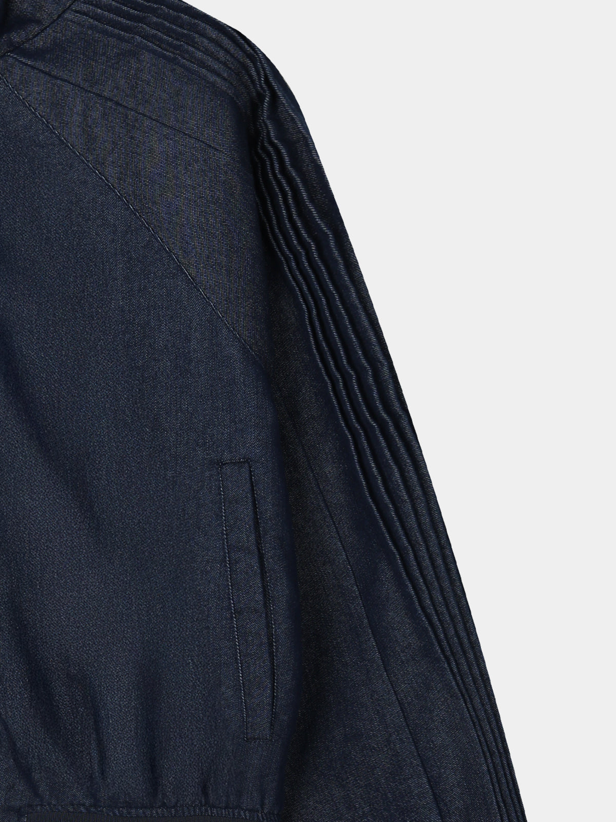 Glossy Track Leather Jacket