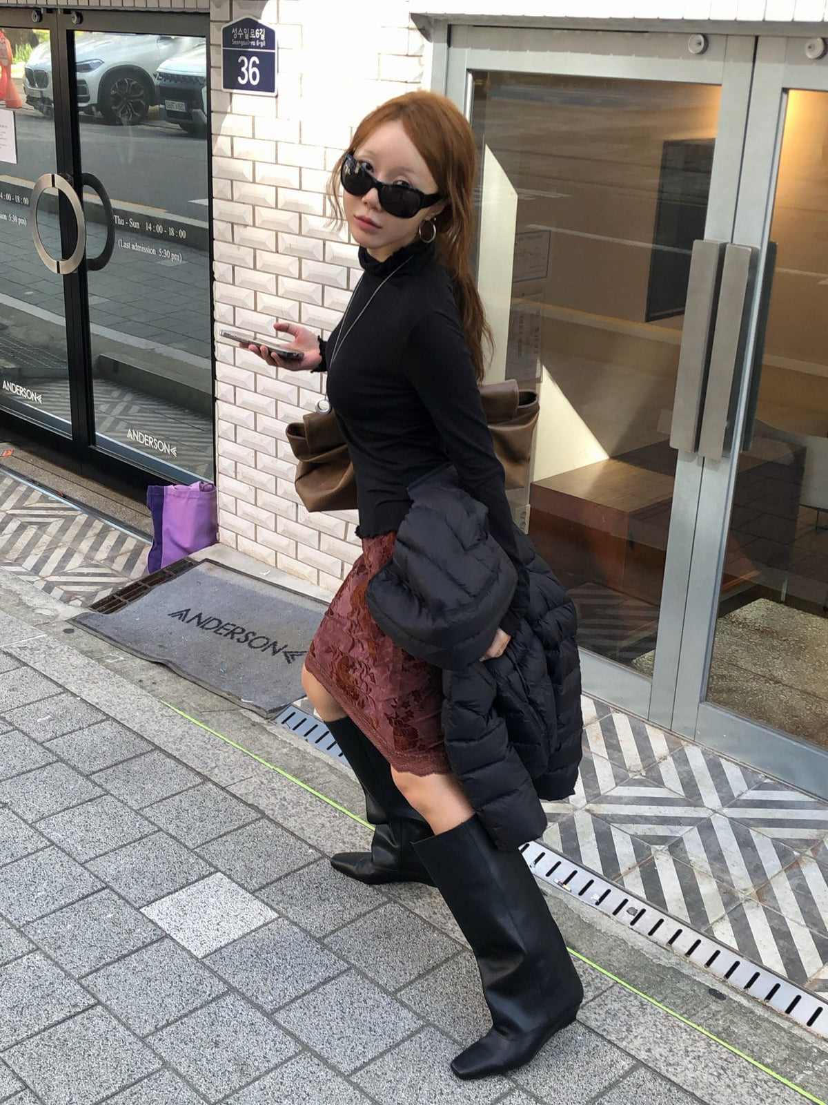 【A MA:DE】Turtle neck T - shirts ( 5color )