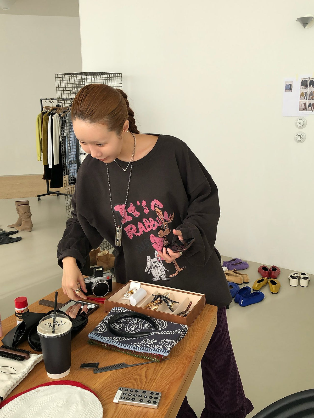 【A MA:DE】Bunny T - shirt ( 3color )