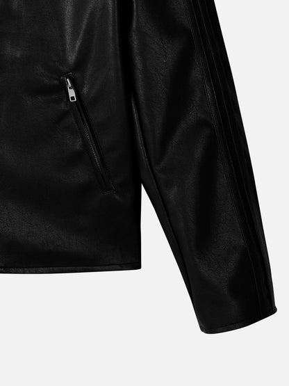 Star Stud Leather Jacket
