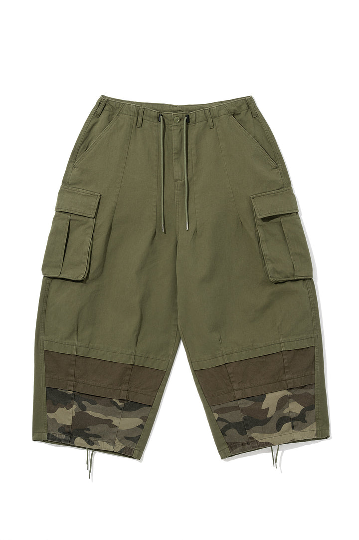 3LAYERED B.D.U PANTS -KHAKI