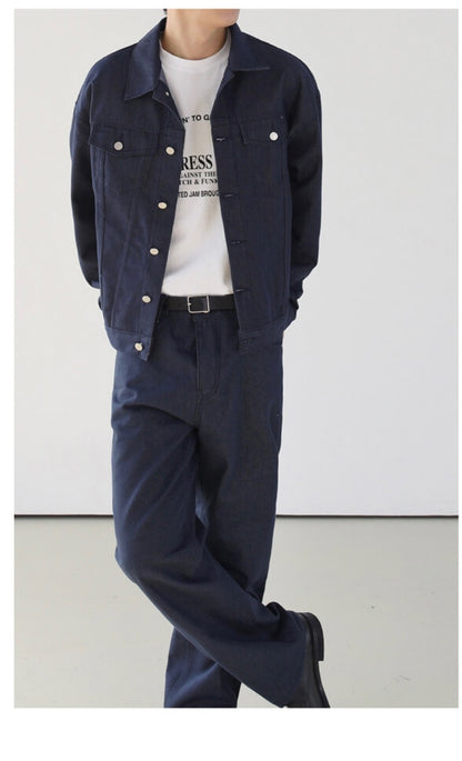 Classic Deep Indigo Denim Set-up