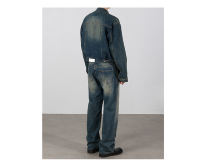 Utility Fade Denim Set-up