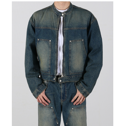 Utility Fade Denim Set-up