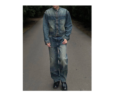 Utility Fade Denim Set-up