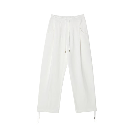 Soft Sweat Wide Pants - WHITE / KHAKI / BLACK