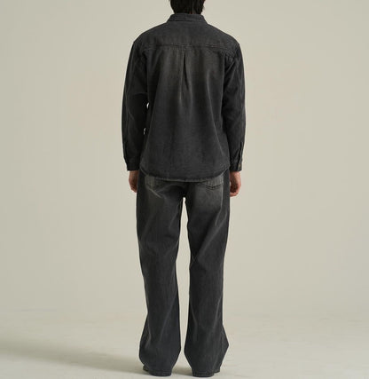 Western Seam Denim Set-up