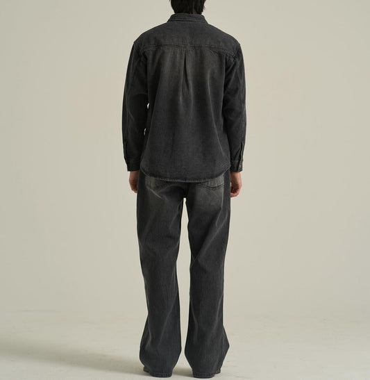 Western Seam Denim Set-up