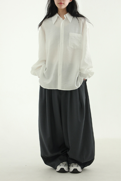 Airy Texture Light Shirt