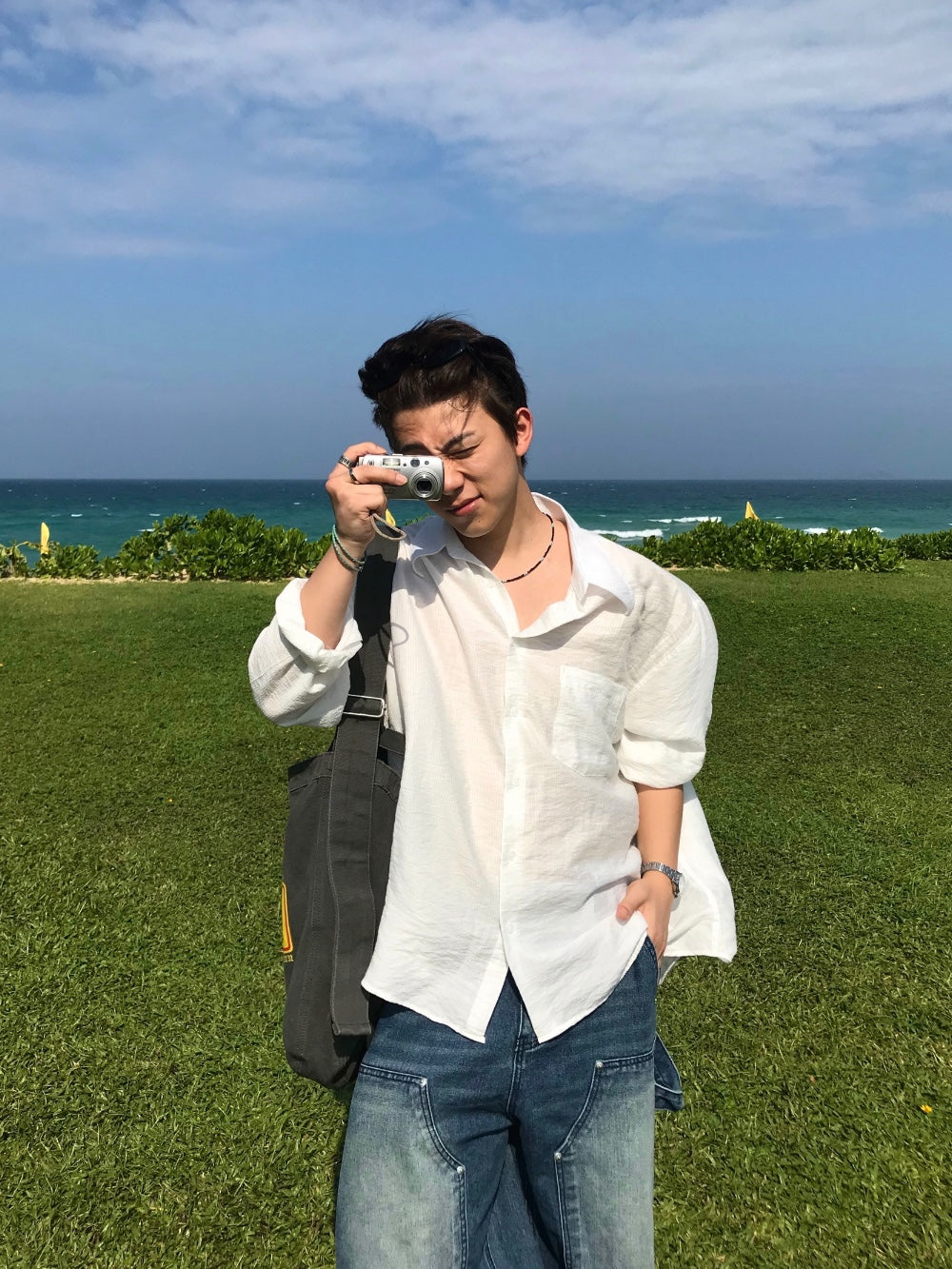 Airy Texture Light Shirt