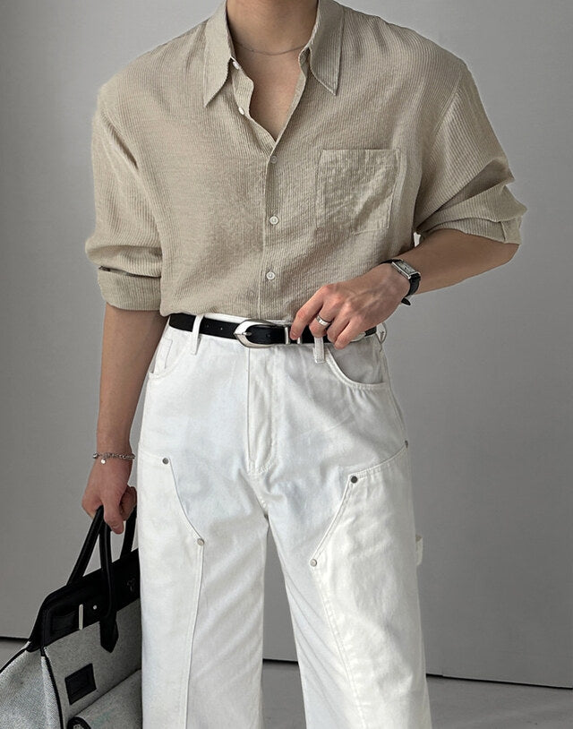 Airy Texture Light Shirt