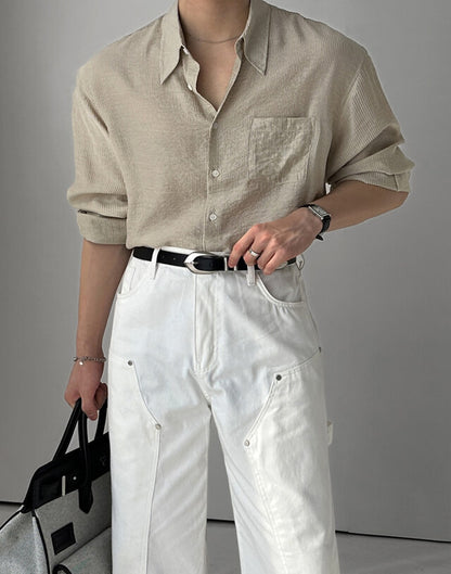 Airy Texture Light Shirt