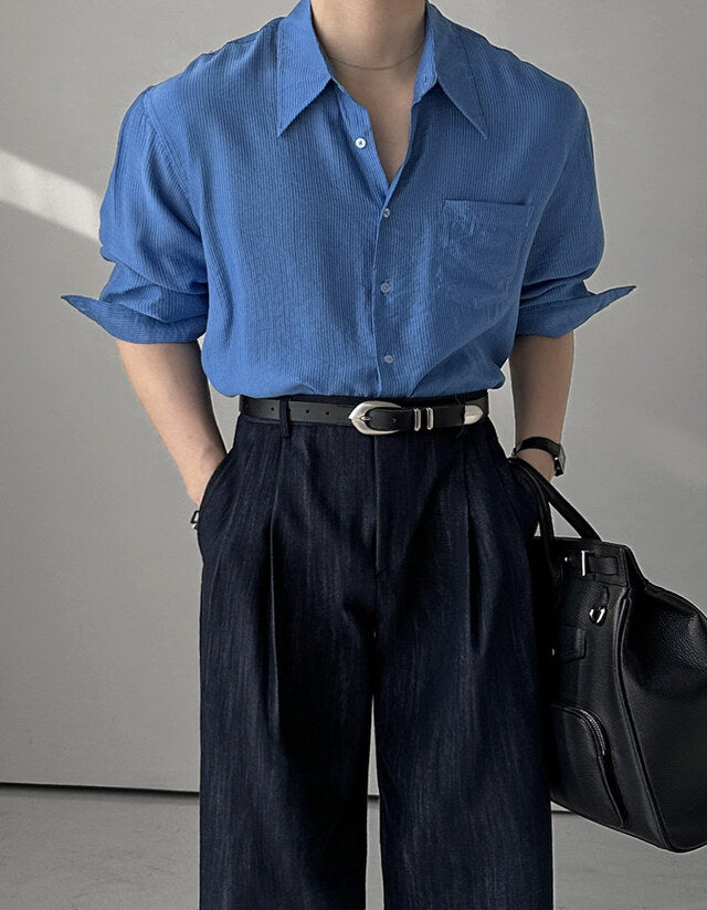 Airy Texture Light Shirt