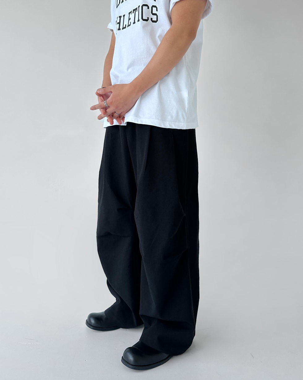 Parra Linen Tuck Pants