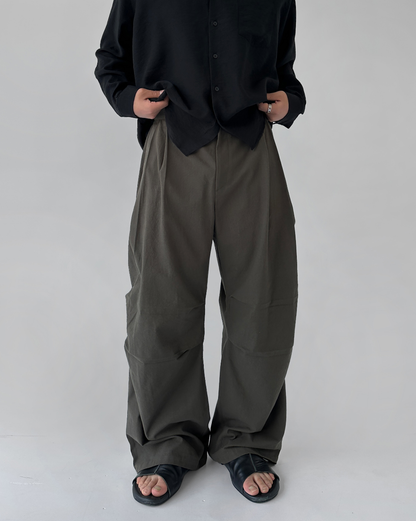 Parra Linen Tuck Pants