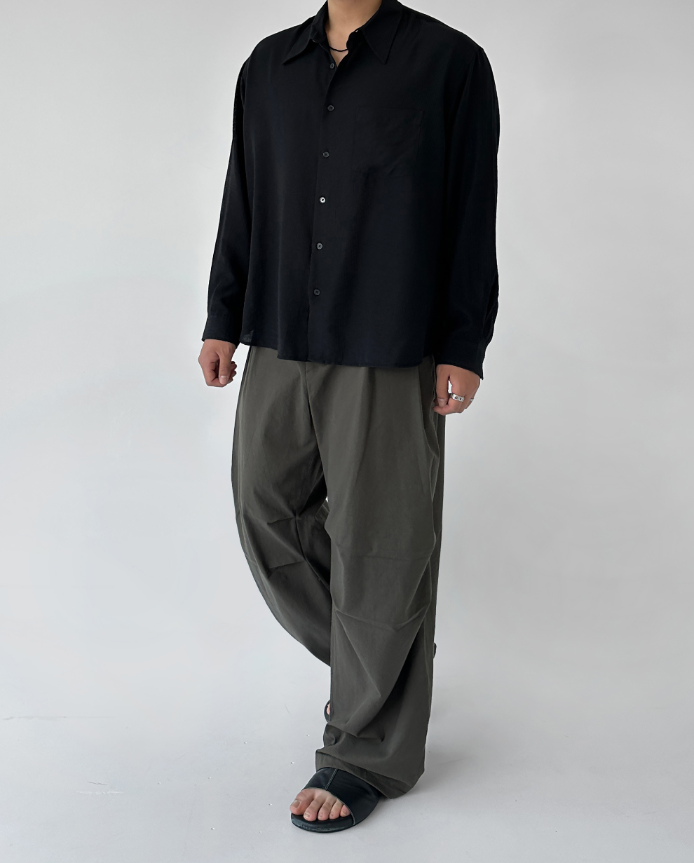 Parra Linen Tuck Pants