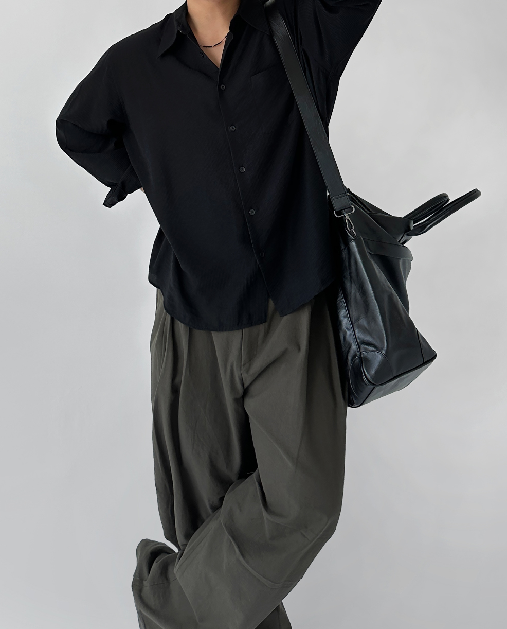 Parra Linen Tuck Pants