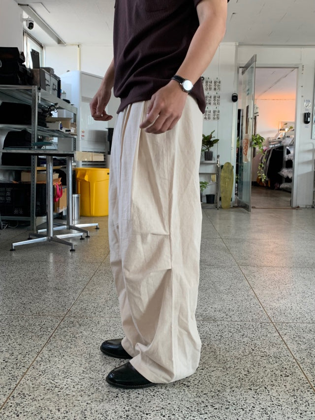 Parra Linen Tuck Pants