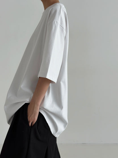 Basic Oversized Cotton Tee