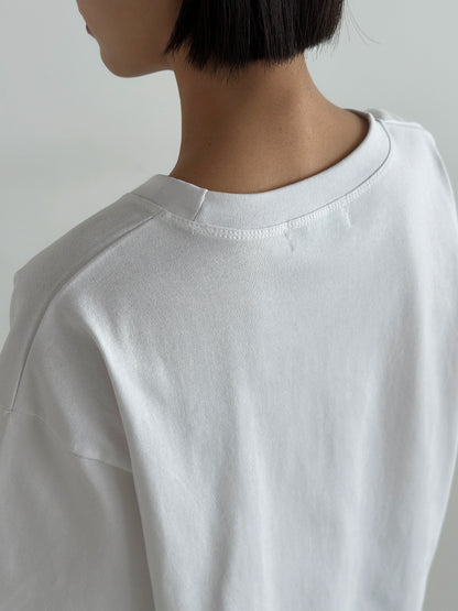 Basic Oversized Cotton Tee