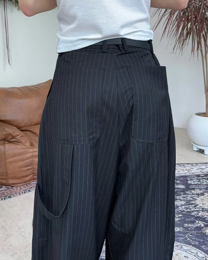 Wide Stripe Trousers
