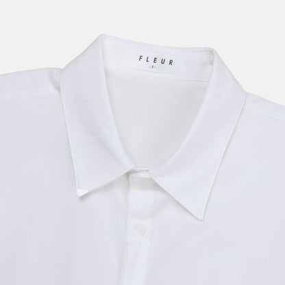 Cropped Cotton Shirt