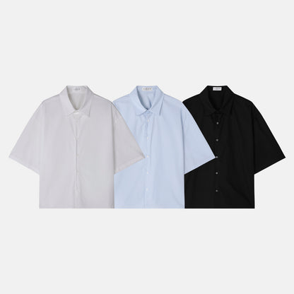 Cropped Cotton Shirt