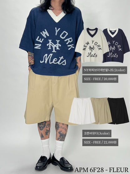 NY Mets Logo Summer Knit