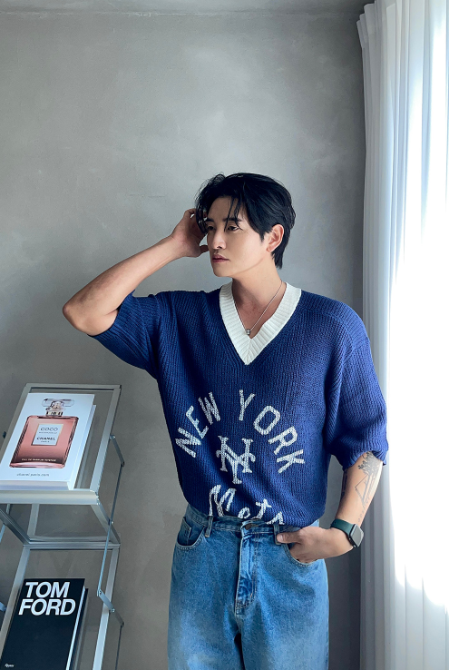 NY Mets Logo Summer Knit