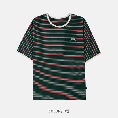 Multi Stripe Logo T-shirt