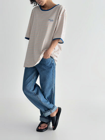 Multi Stripe Logo T-shirt
