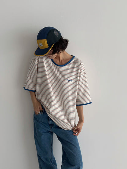 Multi Stripe Logo T-shirt