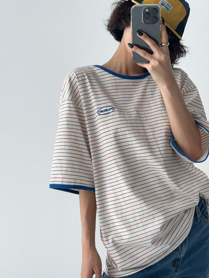 Multi Stripe Logo T-shirt