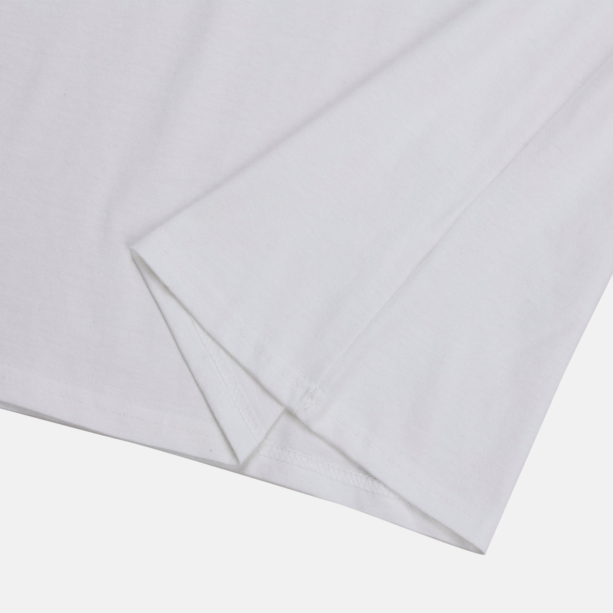Contrast Trim Cotton T-Shirt