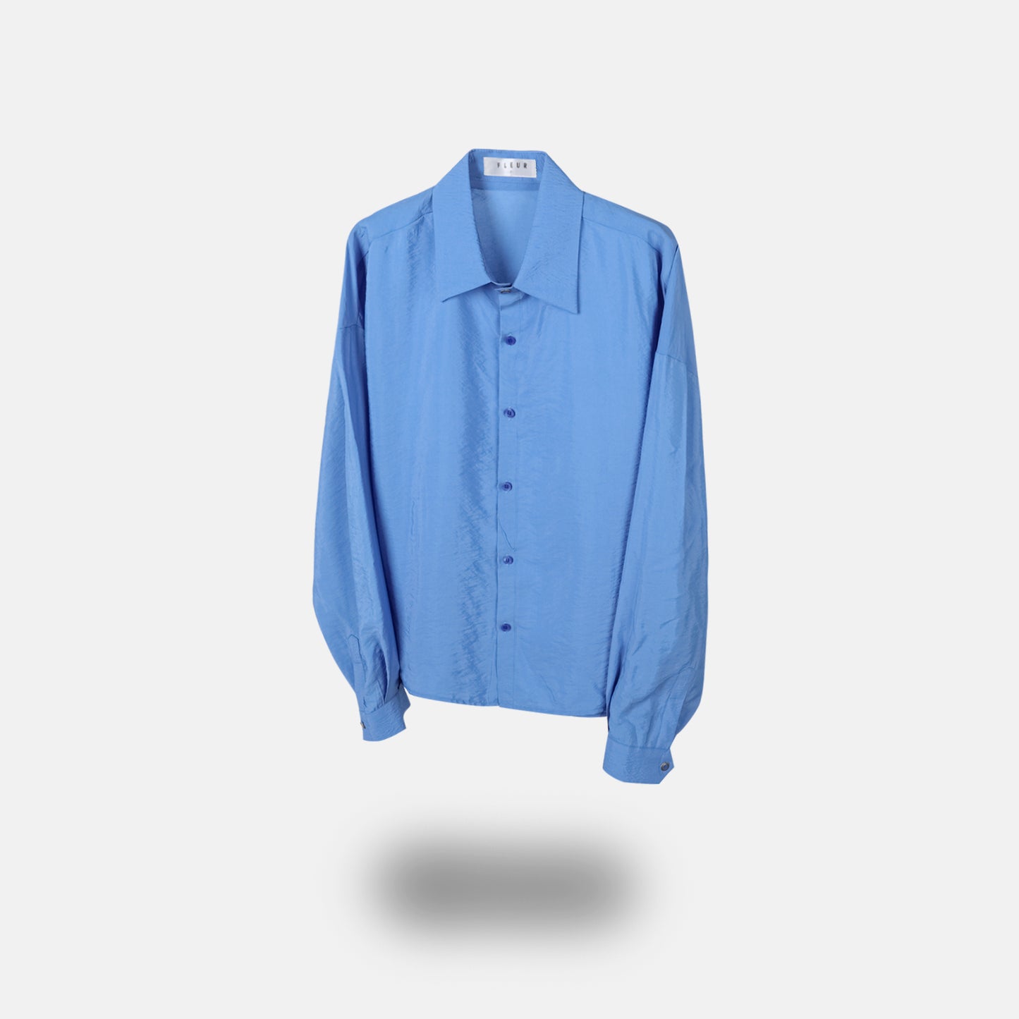 Cropped Lustrous Relax Shirt