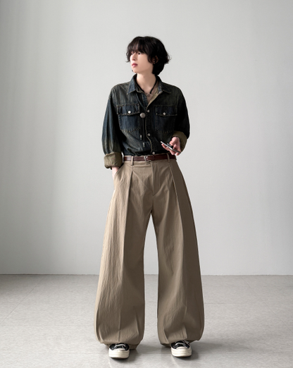 Balloon Wide Trousers