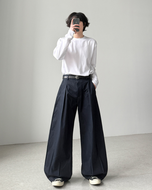 Balloon Wide Trousers