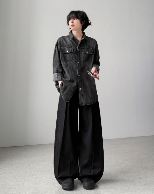 Balloon Wide Trousers