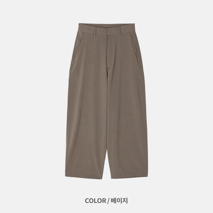 Wide Soft Poly Slacks