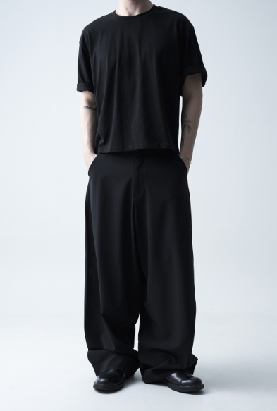 Wide Soft Poly Slacks