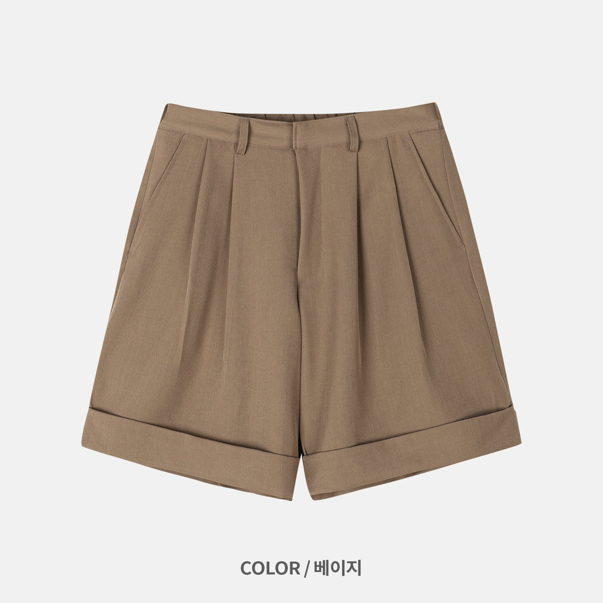 Tucked Slacks Shorts