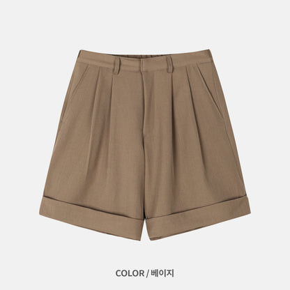 Tucked Slacks Shorts