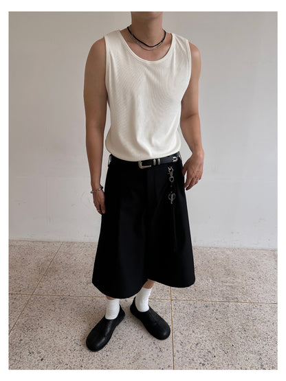 Tuck Bermuda Shorts