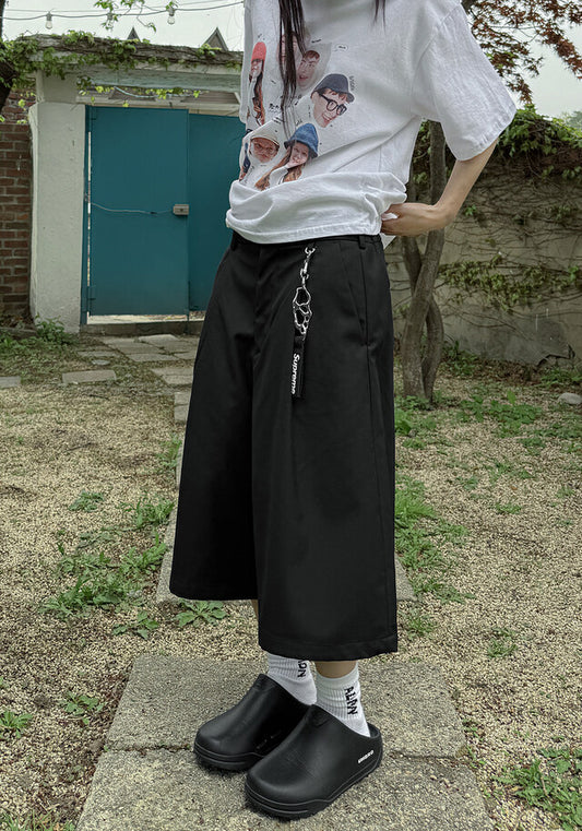 Tuck Bermuda Shorts