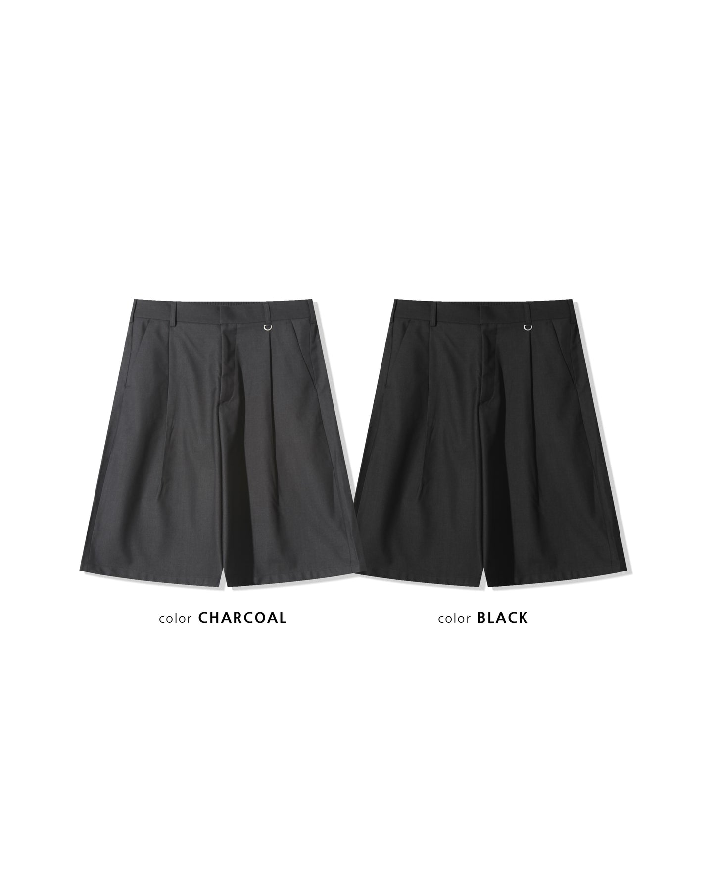 Tuck Bermuda Shorts