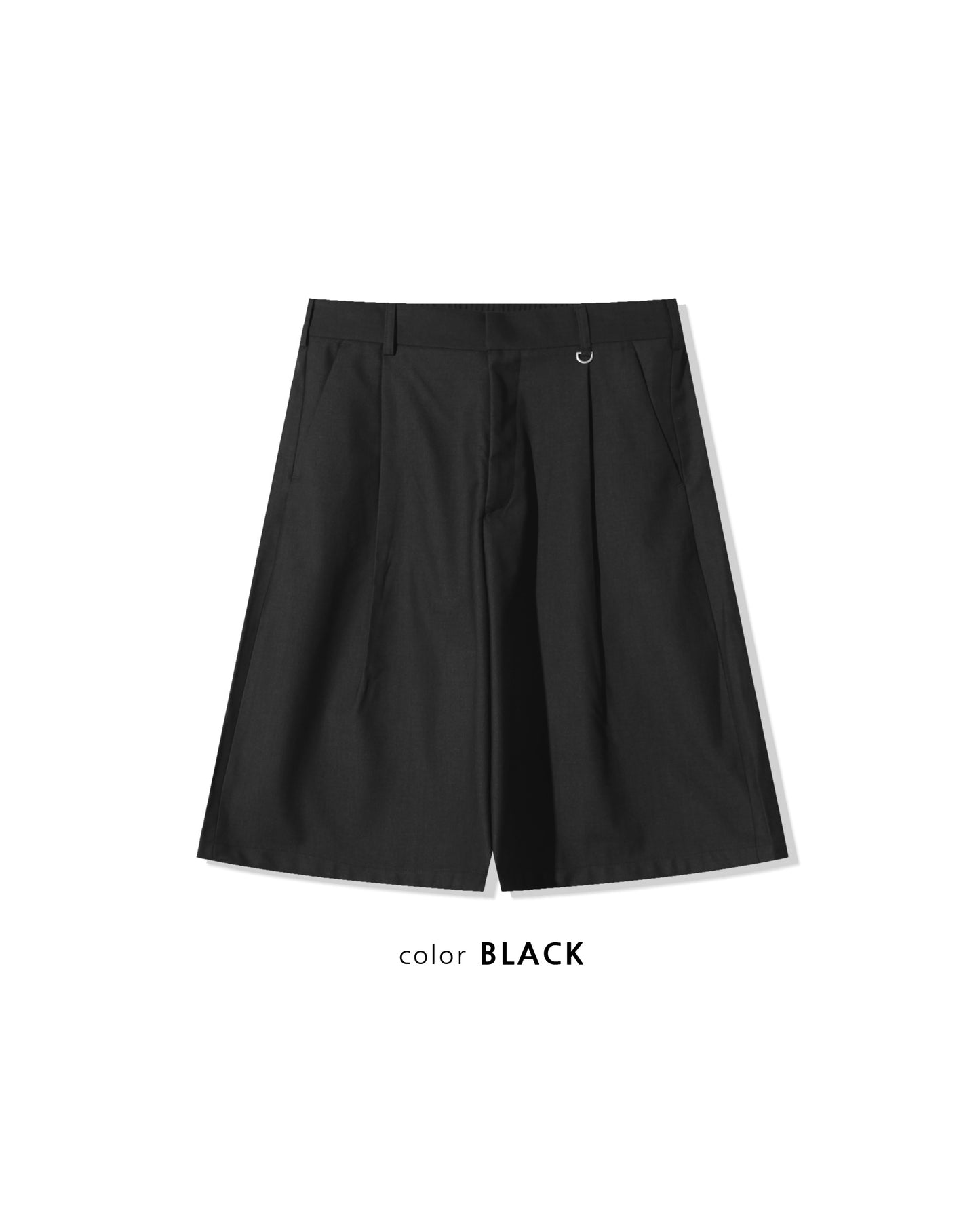 Tuck Bermuda Shorts