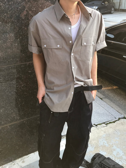 Utility Pocket Half-Sleeve Shirt
