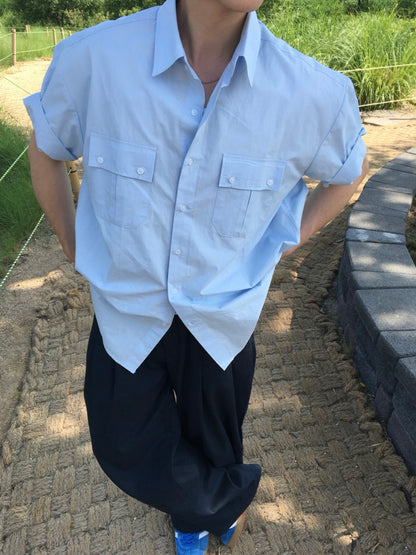 Utility Pocket Half-Sleeve Shirt