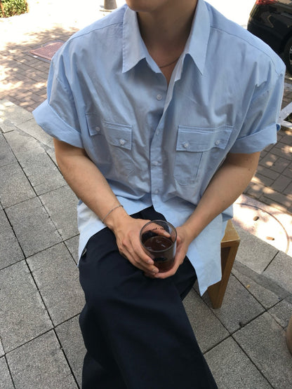 Utility Pocket Half-Sleeve Shirt
