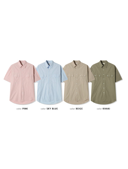 Utility Pocket Half-Sleeve Shirt